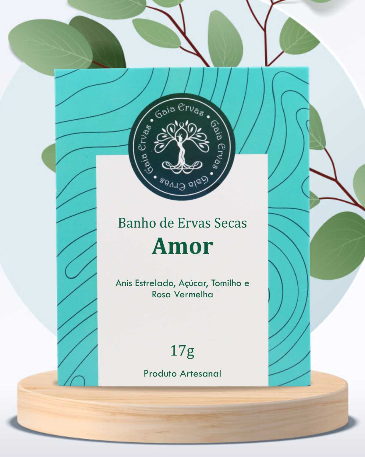 Amor - Banho de ervas seco - 17gr