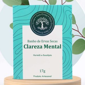 Clareza Mental - Banho de ervas seco - 17gr