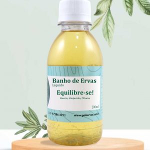 Equilibre-se - Banho de ervas líquido - 200ml