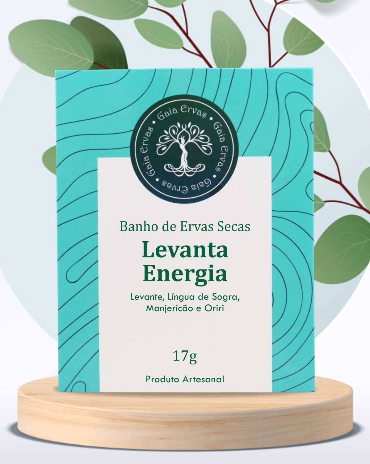Levanta Energia - Banho de ervas seco - 17gr