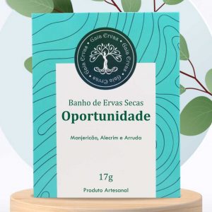 Oportunidade - Banho de ervas seco - 17gr