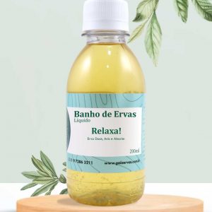 Relaxa - Banho de ervas líquido - 200ml
