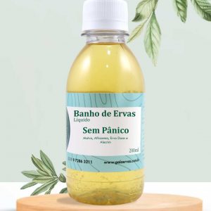 Sem Pânico - Banho de ervas líquido - 200ml
