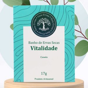 Vitalidade - Banho de ervas seco - 17gr