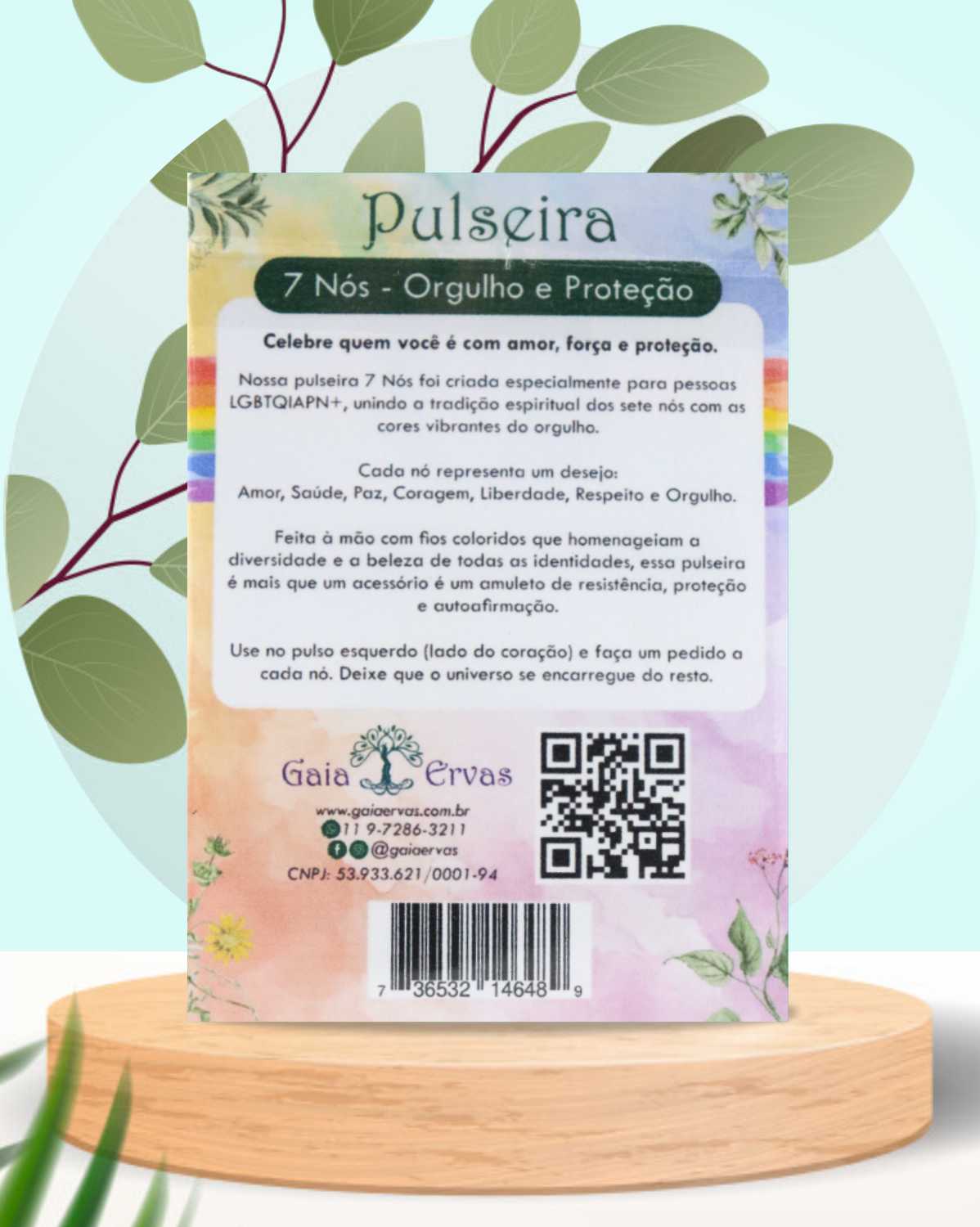 pulseira - 7 nós orgulho e proteção - white - Imagem 2